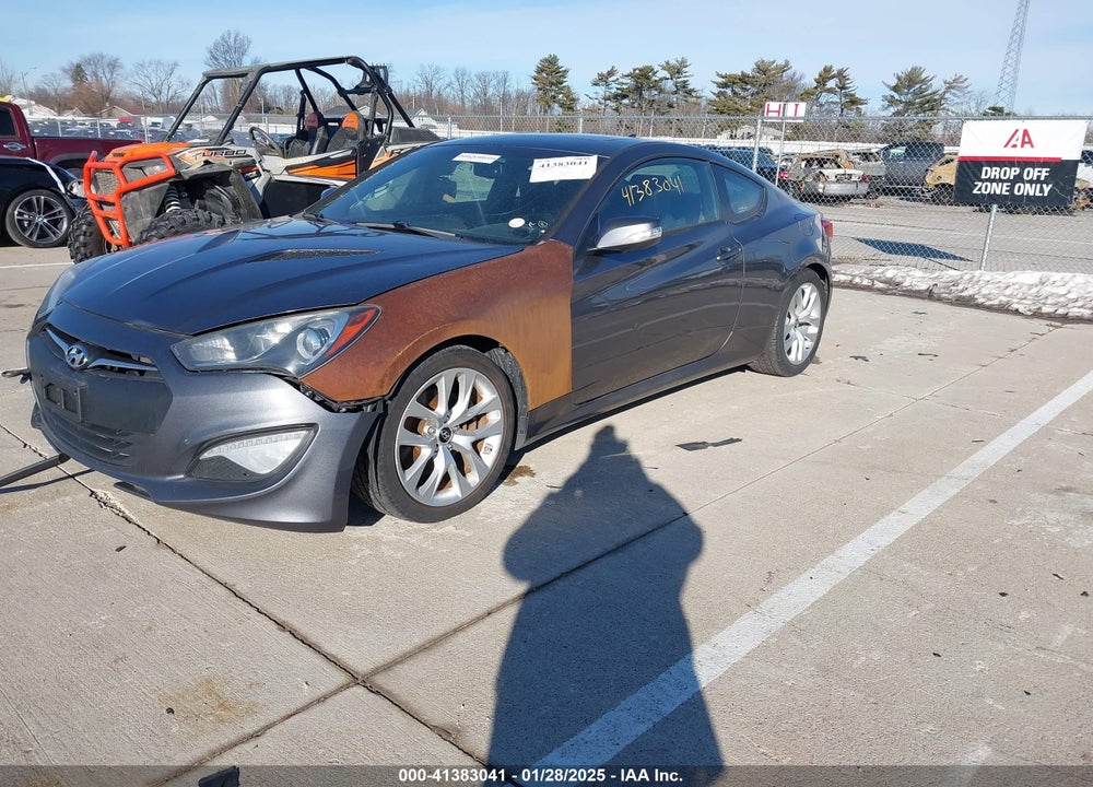2013 HYUNDAI GENESIS VIN: KMHHU6KJ3DU108753