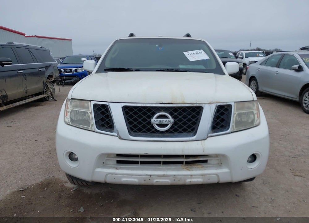 2012 NISSAN PATHFINDER SILVER VIN: 5N1AR1NN8CC606035