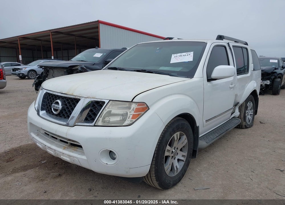 2012 NISSAN PATHFINDER SILVER VIN: 5N1AR1NN8CC606035