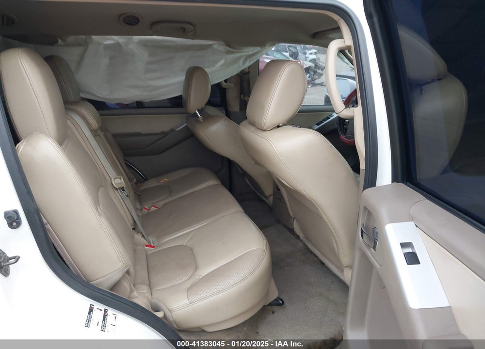 2012 NISSAN PATHFINDER SILVER VIN: 5N1AR1NN8CC606035