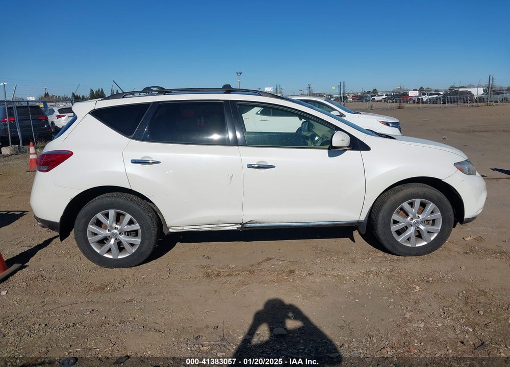 2014 NISSAN MURANO SL VIN: JN8AZ1MU9EW411239