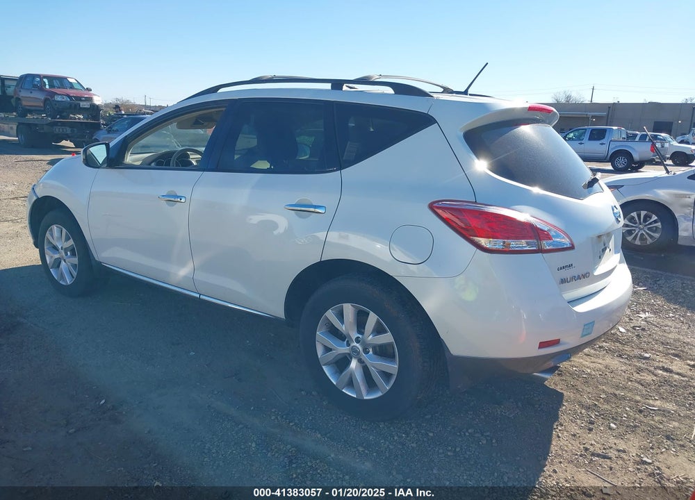2014 NISSAN MURANO SL VIN: JN8AZ1MU9EW411239