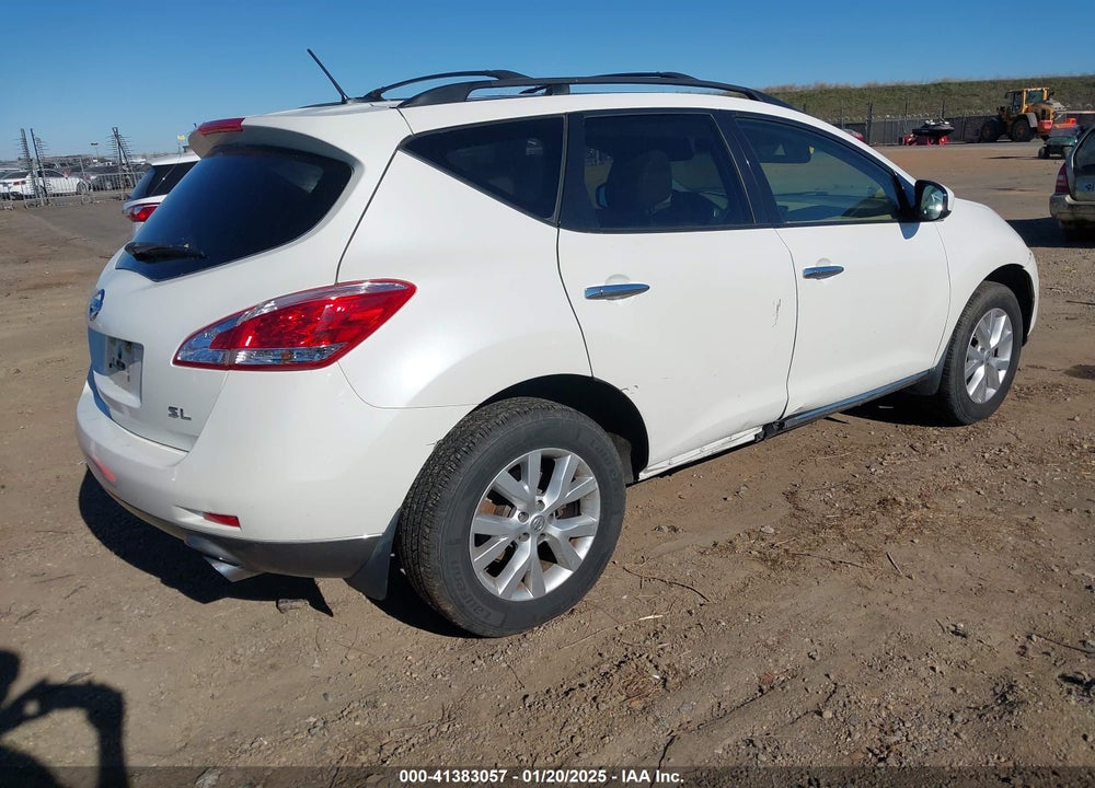 2014 NISSAN MURANO SL VIN: JN8AZ1MU9EW411239