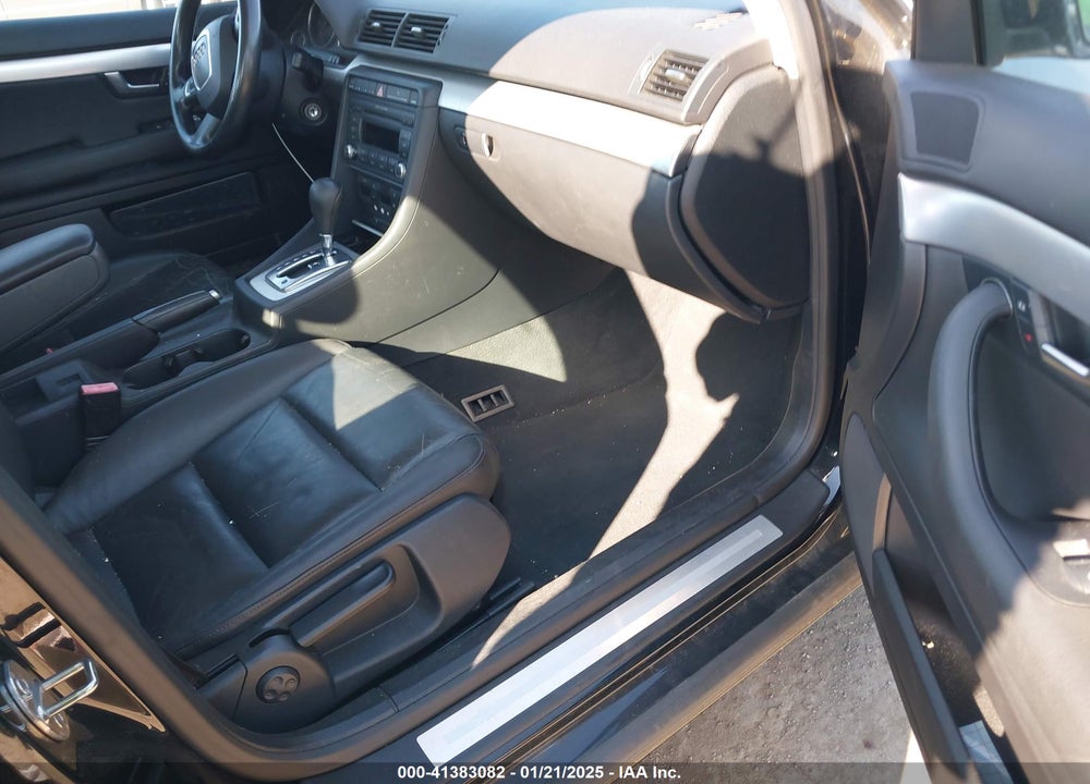 2007 AUDI A4 2.0T VIN: WAUAF78E37A040912