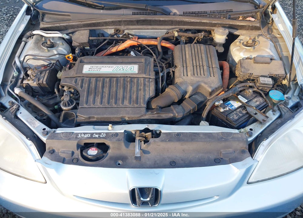 2003 HONDA CIVIC HYBRID VIN: JHMES96683S008449