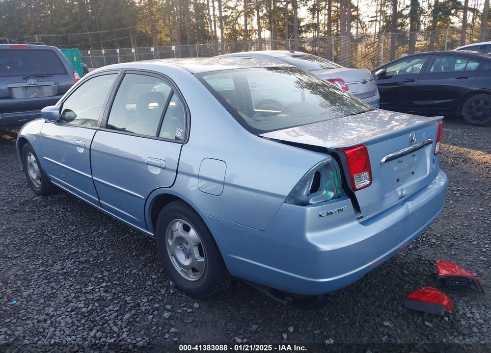 2003 HONDA CIVIC HYBRID VIN: JHMES96683S008449