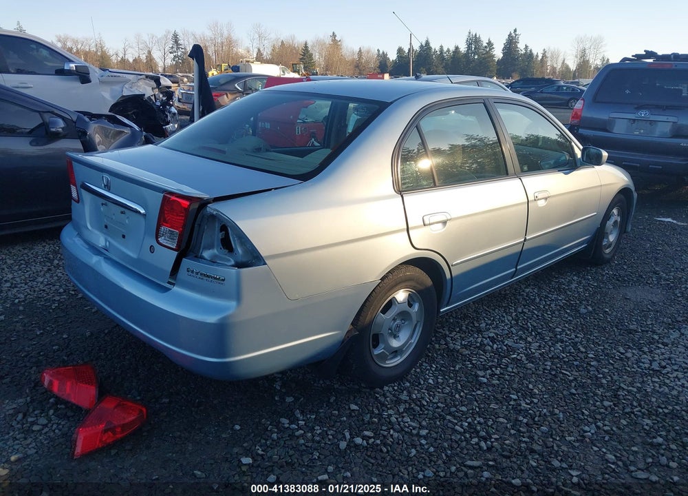 2003 HONDA CIVIC HYBRID VIN: JHMES96683S008449