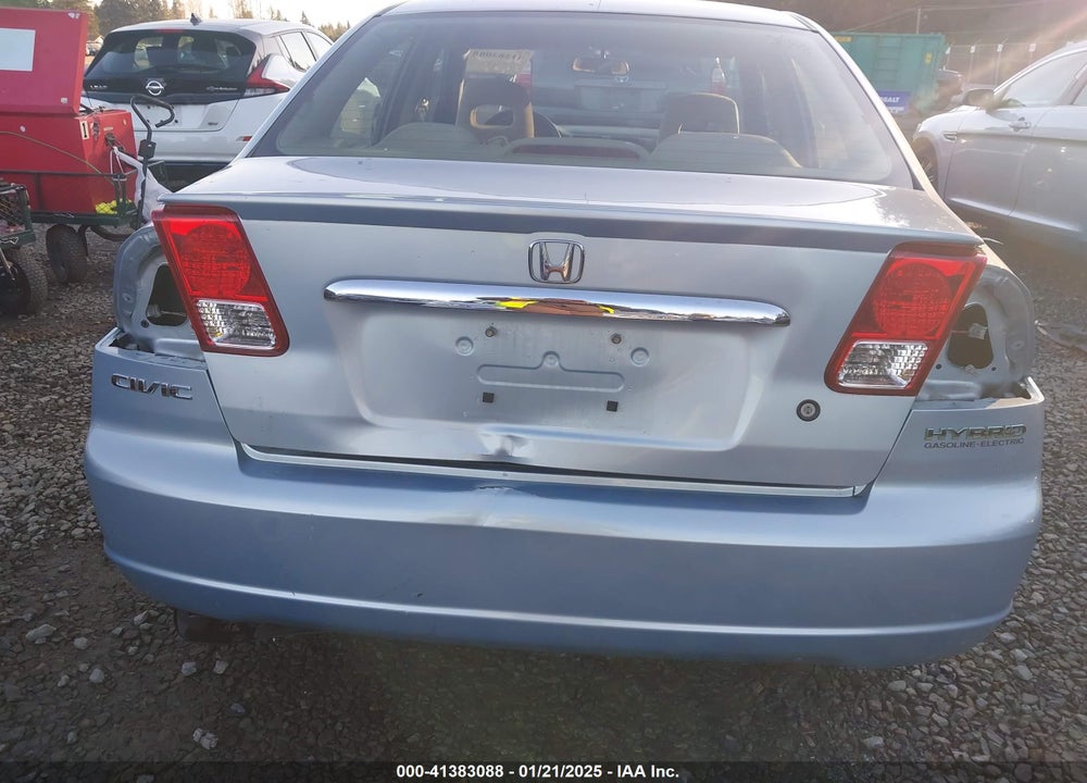 2003 HONDA CIVIC HYBRID VIN: JHMES96683S008449
