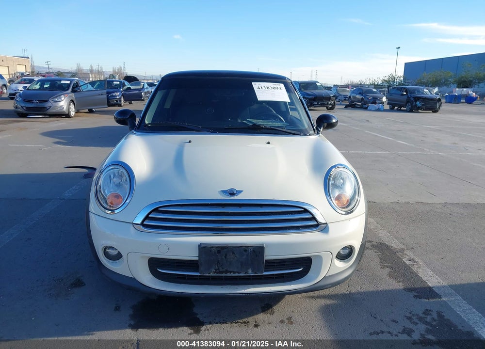 2012 MINI COOPER VIN: WMWSU3C56CT254981