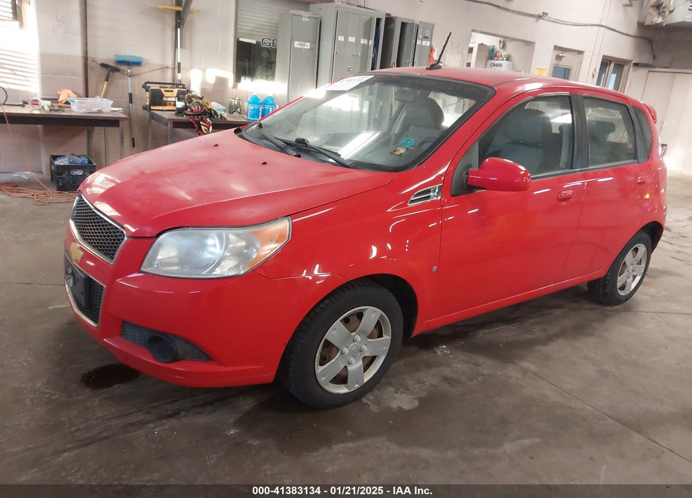 2009 CHEVROLET AVEO LT VIN: KL1TD66E29B668589