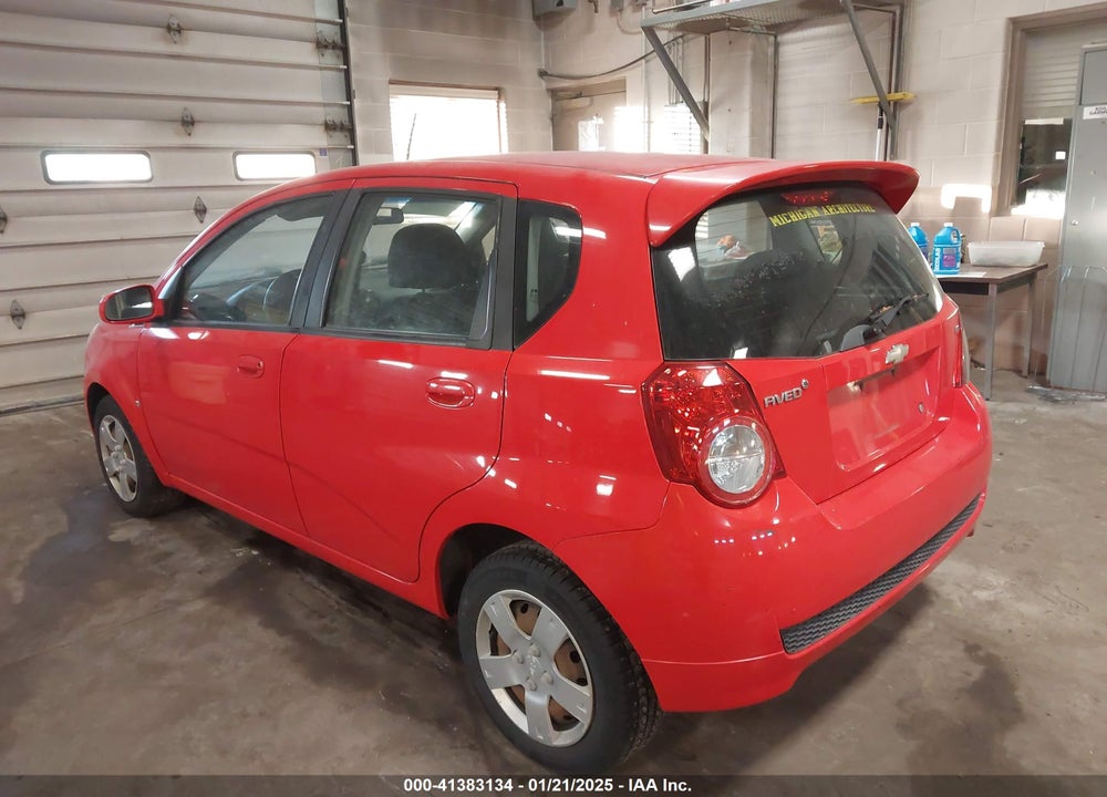 2009 CHEVROLET AVEO LT VIN: KL1TD66E29B668589