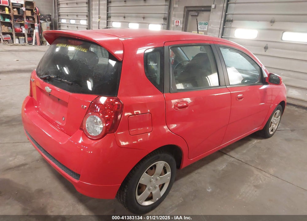 2009 CHEVROLET AVEO LT VIN: KL1TD66E29B668589