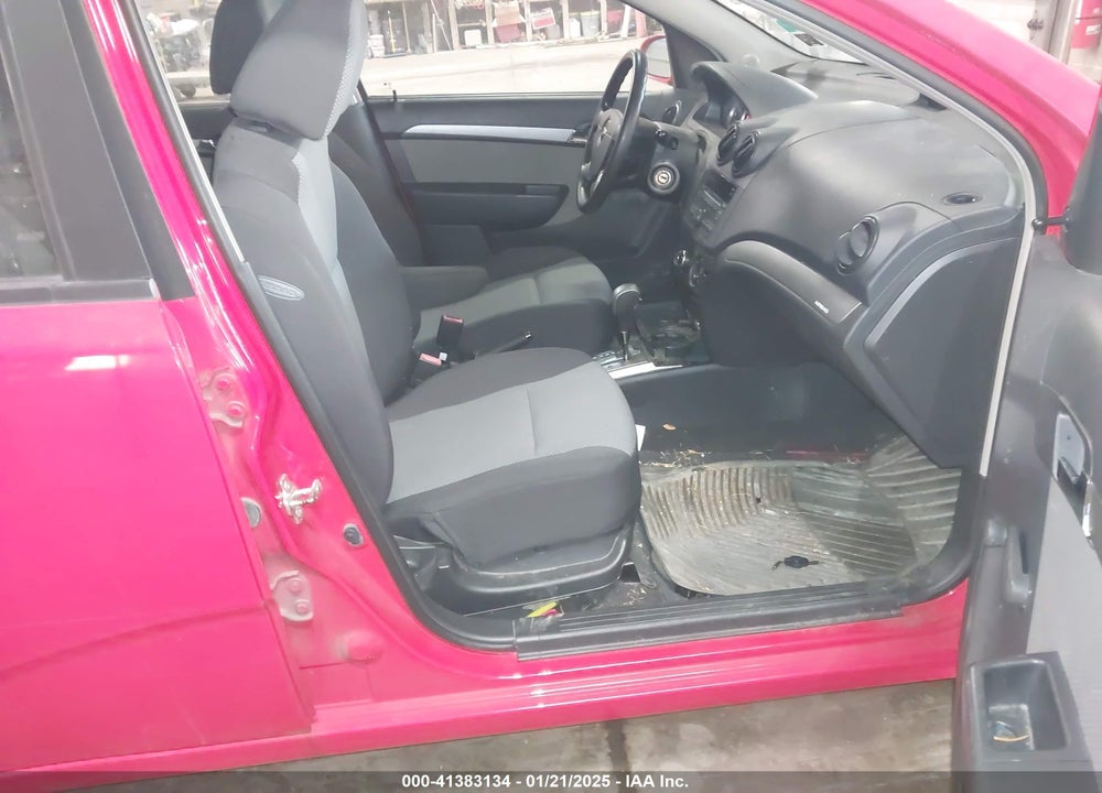 2009 CHEVROLET AVEO LT VIN: KL1TD66E29B668589