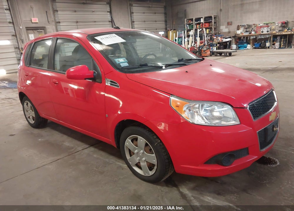 2009 CHEVROLET AVEO LT VIN: KL1TD66E29B668589