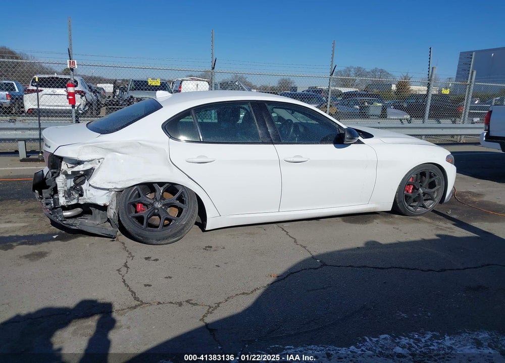 2020 ALFA ROMEO GIULIA VIN: ZARFAMAN6L7631460