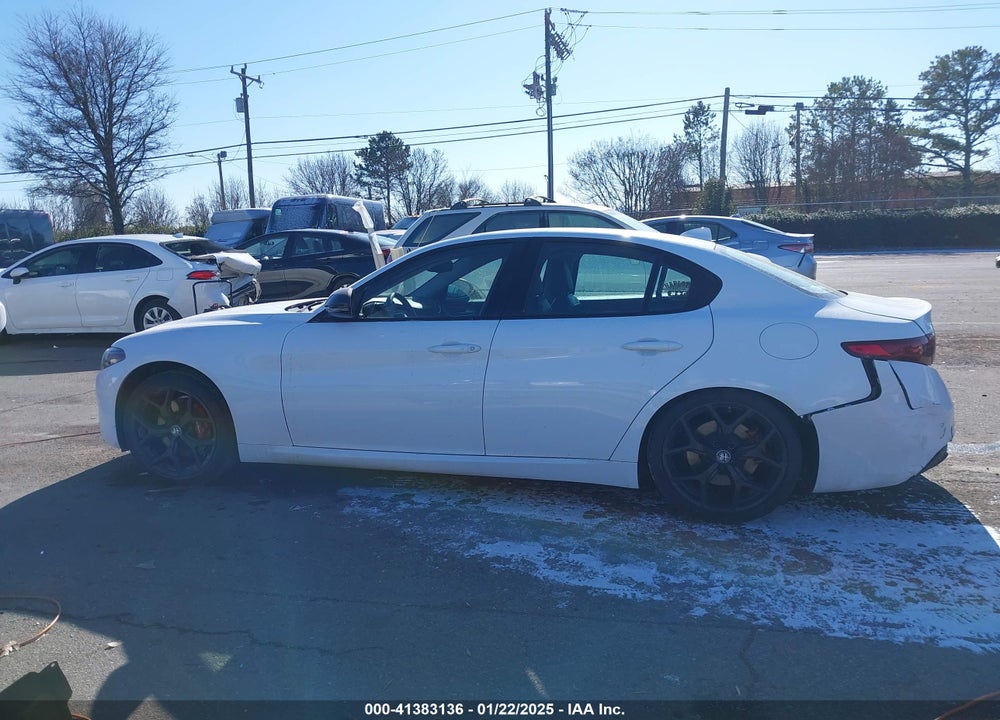 2020 ALFA ROMEO GIULIA VIN: ZARFAMAN6L7631460