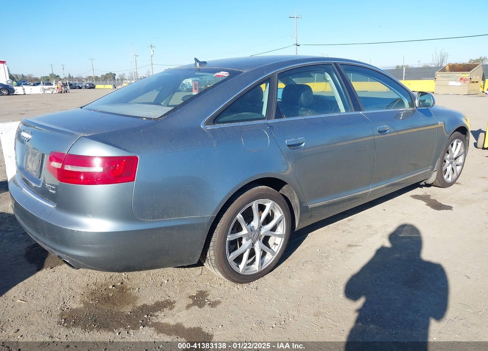 2010 AUDI A6 3.0 PREMIUM VIN: WAUFGAFB7AN003967