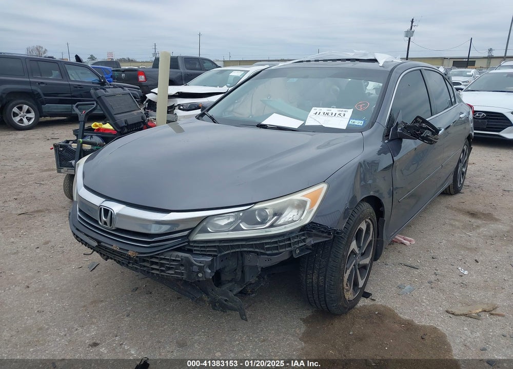 2016 HONDA ACCORD EX-L VIN: 1HGCR2F80GA130166
