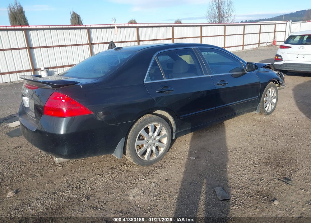 2007 HONDA ACCORD SDN VIN: 1HGCM66587A071265