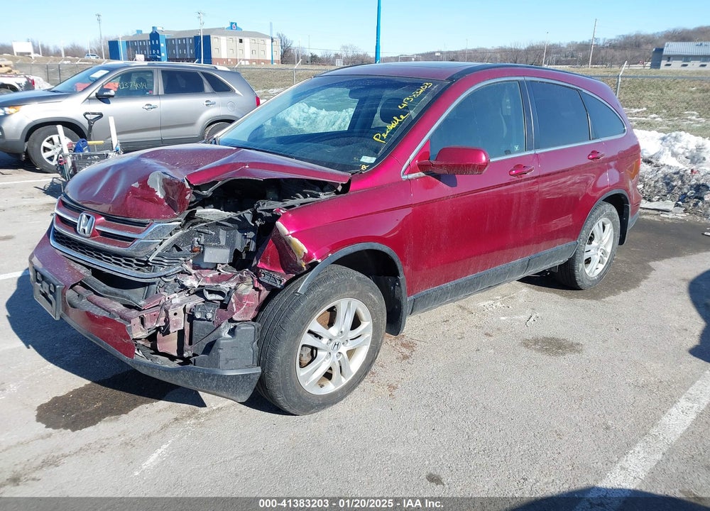 2010 HONDA CR-V EX-L VIN: 5J6RE4H79AL039410