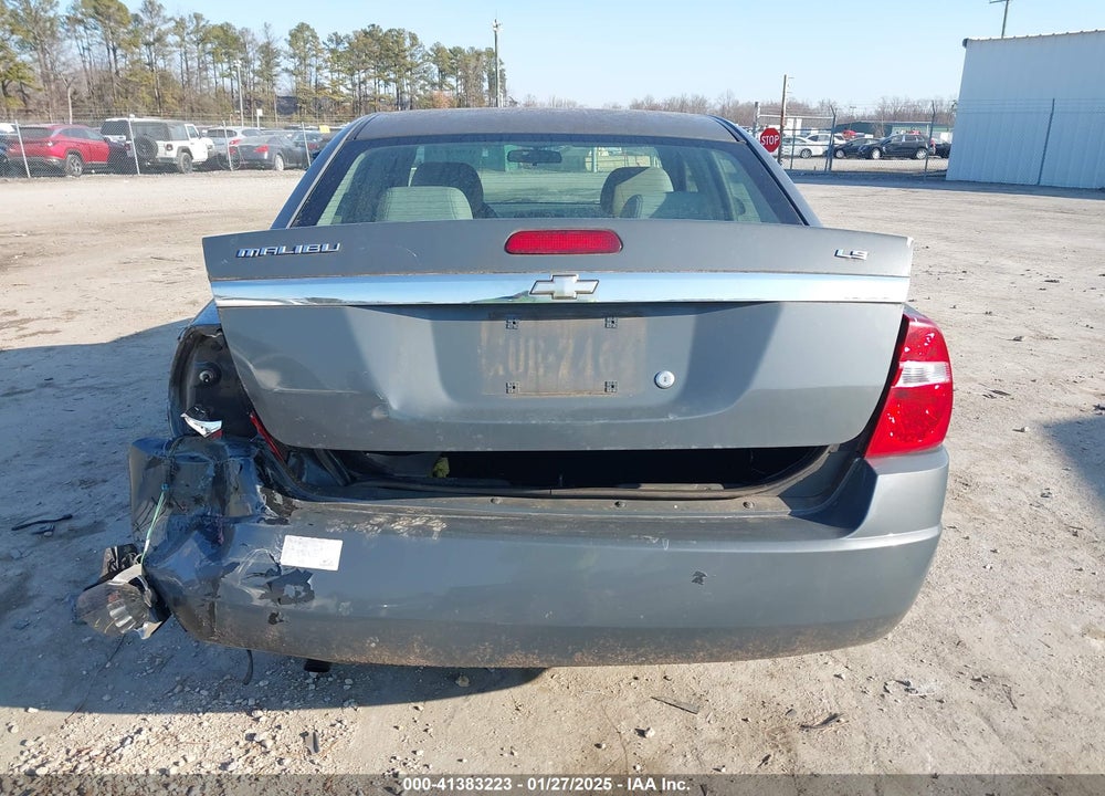 2007 CHEV MALIBU LS1 VIN: 1G1ZS58F57F179059