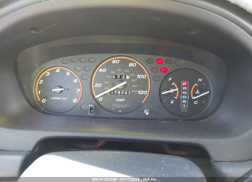 2001 HONDA CR-V LX VIN: JHLRD28431S014899