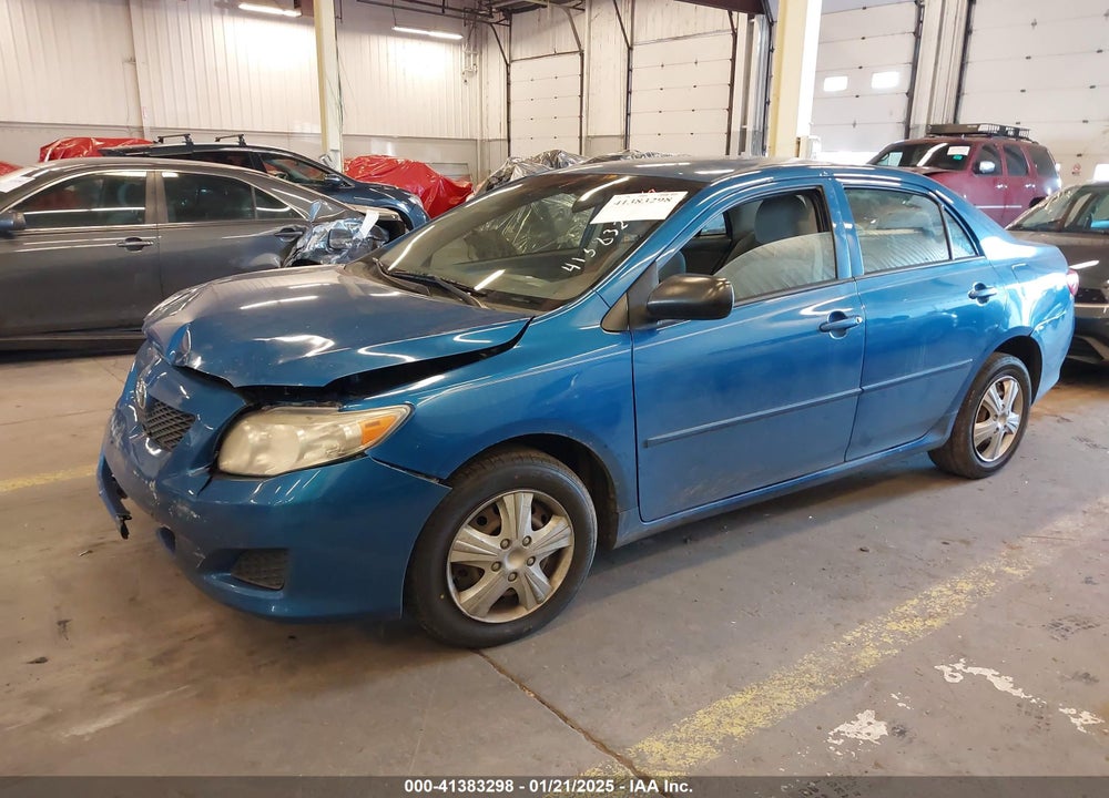 2009 TOYOTA COROLLA VIN: 1NXBU40E19Z027256
