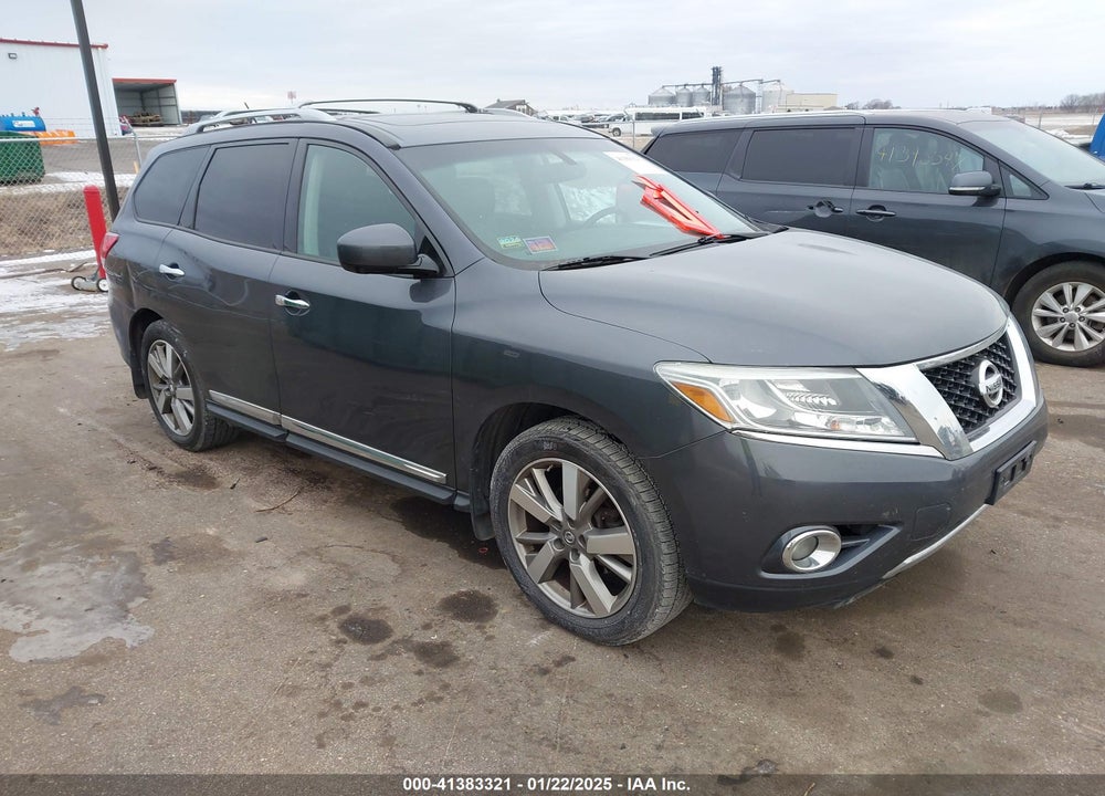 2014 NISSAN PATHFINDER PLATINUM VIN: 5N1AR2MM6EC712100