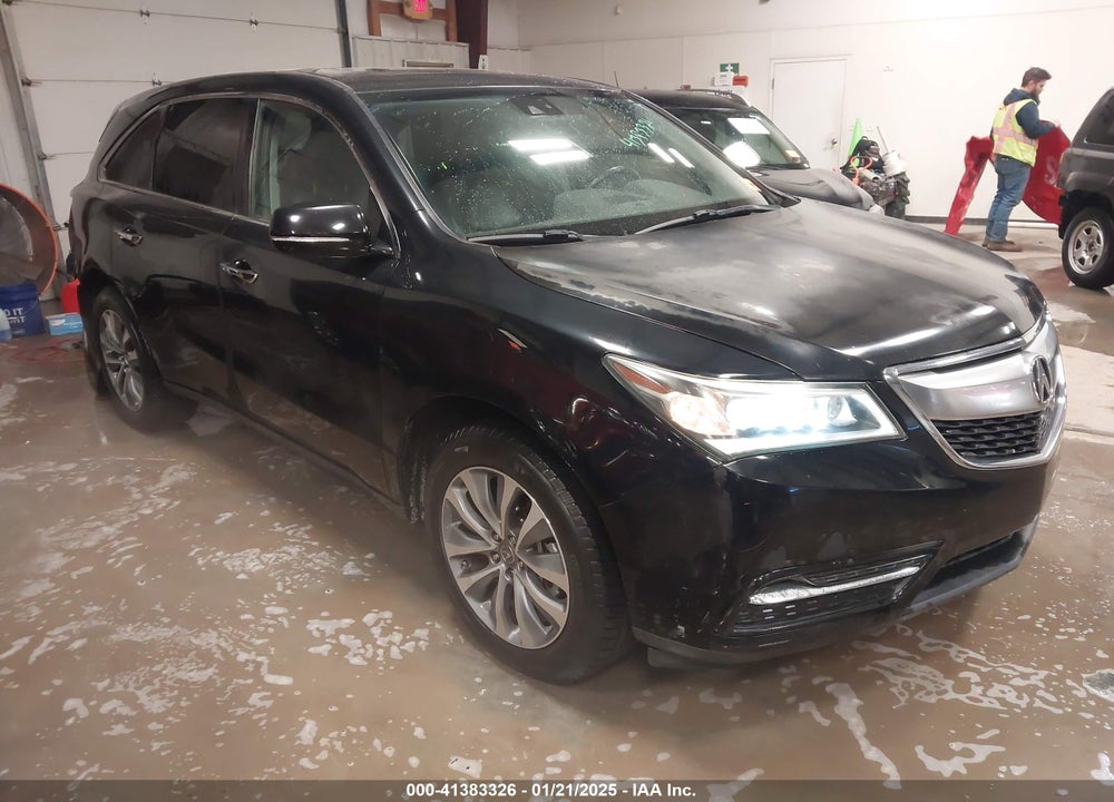 2014 ACURA MDX TECHNOLOGY PACKAGE VIN: 5FRYD4H48EB037018