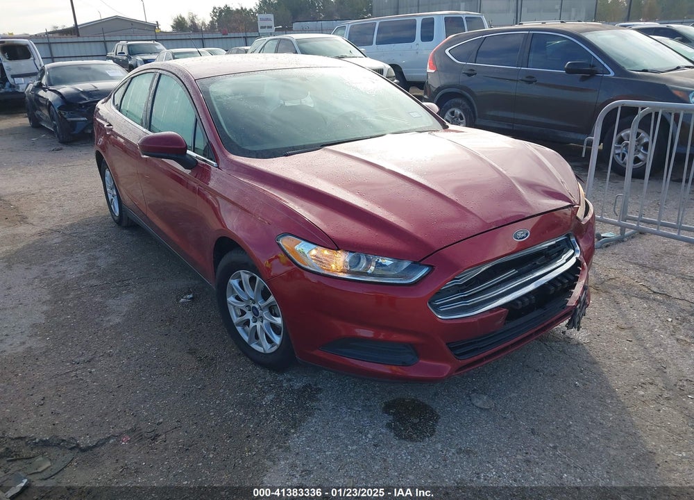 2015 FORD FUSION S VIN: 3FA6P0G75FR261017
