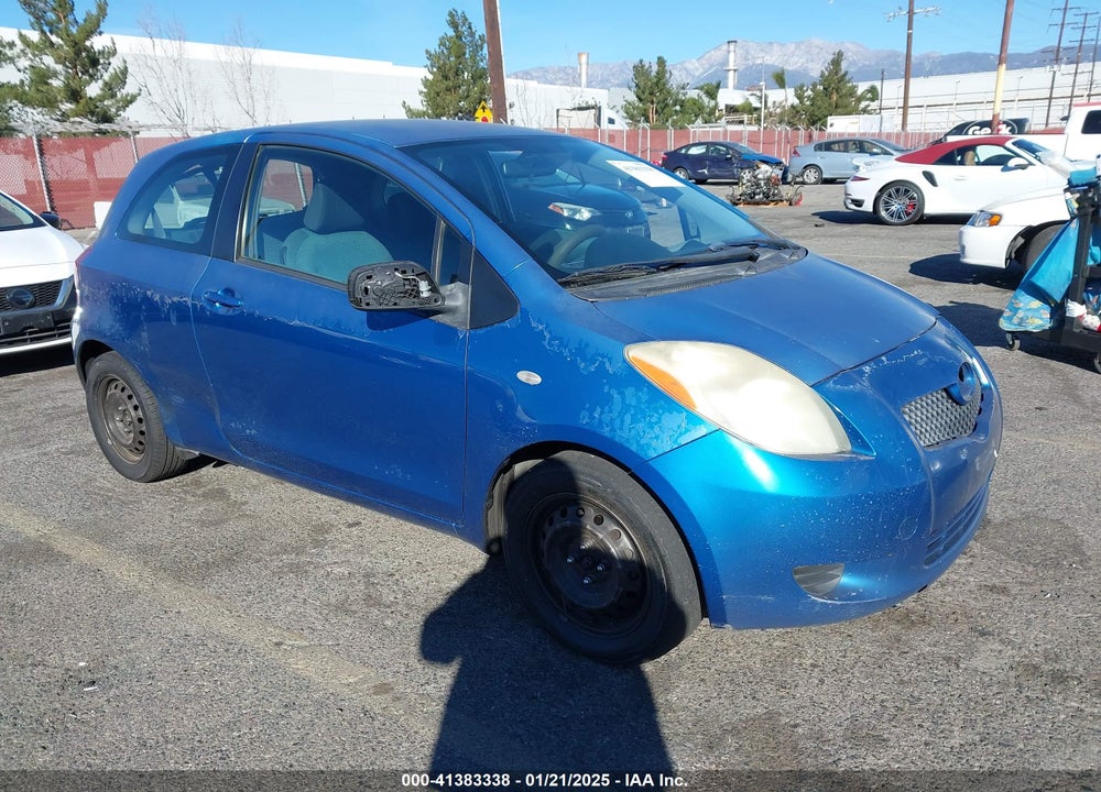 2007 TOYOTA YARIS VIN: JTDJT923075136309