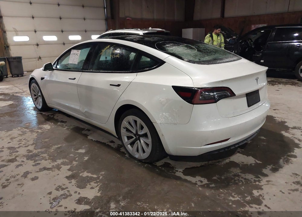 2021 TESLA MODEL 3 STANDARD RANGE PLUS REAR-WHEEL DRIVE VIN: 5YJ3E1EA9MF908329