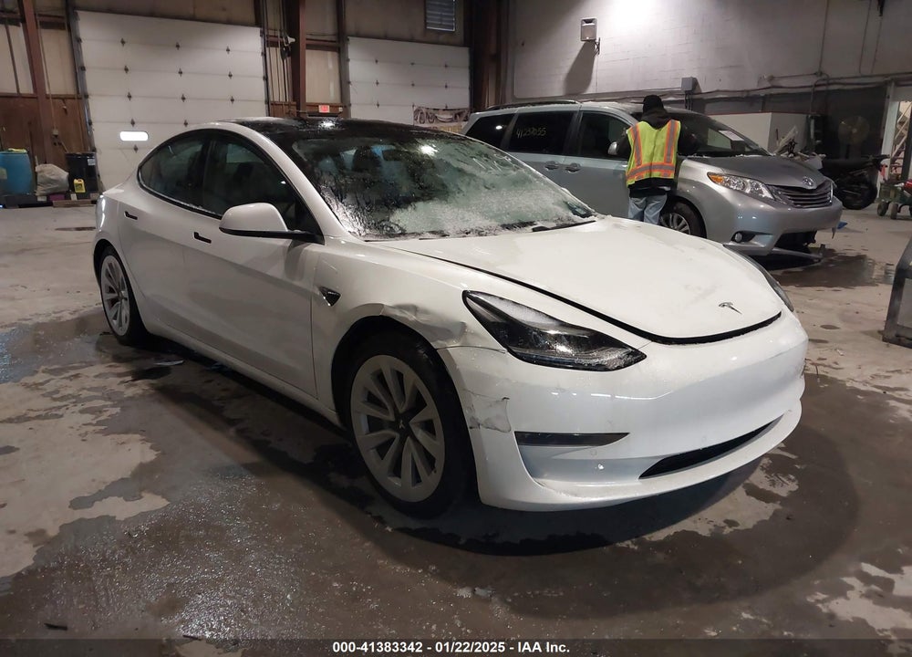 2021 TESLA MODEL 3 STANDARD RANGE PLUS REAR-WHEEL DRIVE VIN: 5YJ3E1EA9MF908329