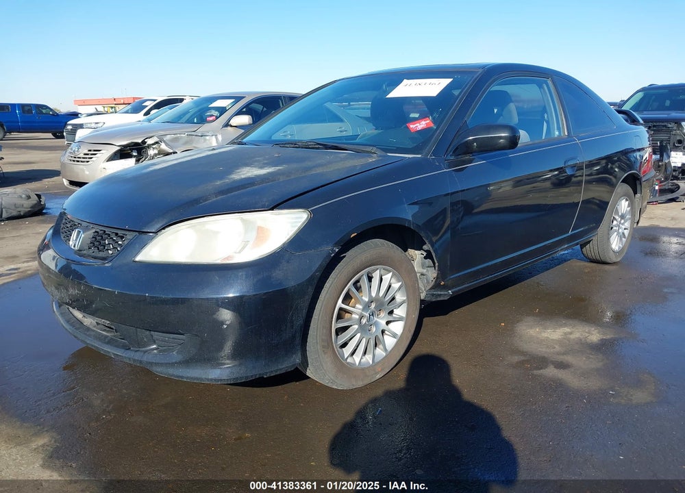 2005 HONDA CIVIC EX VIN: 1HGEM22915L076030