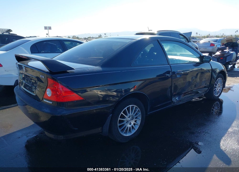 2005 HONDA CIVIC EX VIN: 1HGEM22915L076030
