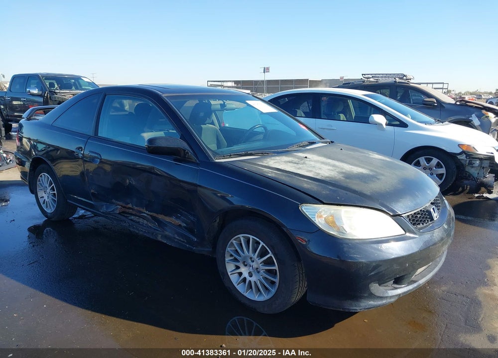 2005 HONDA CIVIC EX VIN: 1HGEM22915L076030