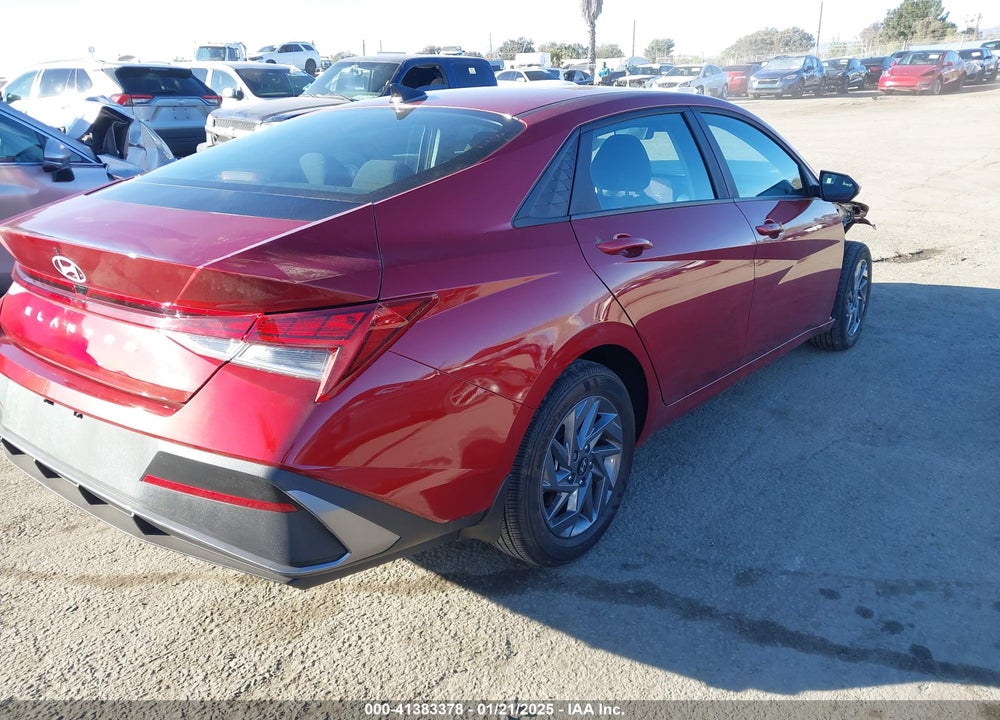 2024 HYUNDAI ELANTRA HYBRID BLUE VIN: KMHLM4DJ2RU097117