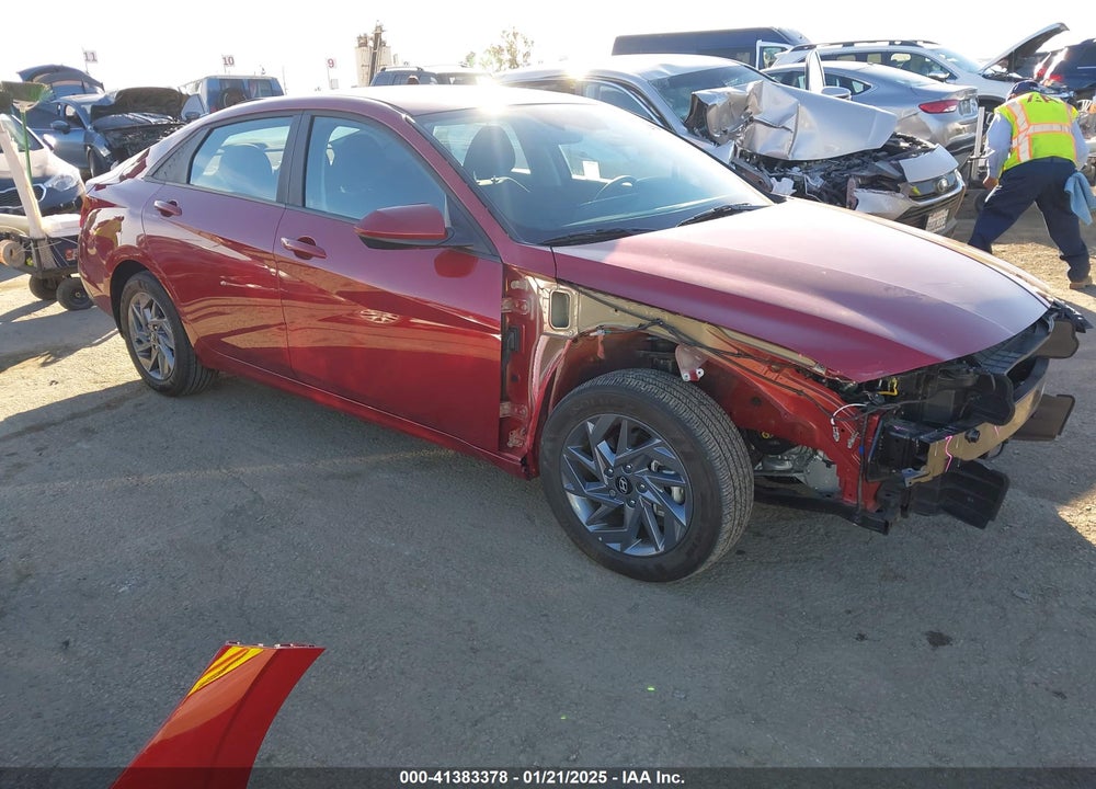 2024 HYUNDAI ELANTRA HYBRID BLUE VIN: KMHLM4DJ2RU097117