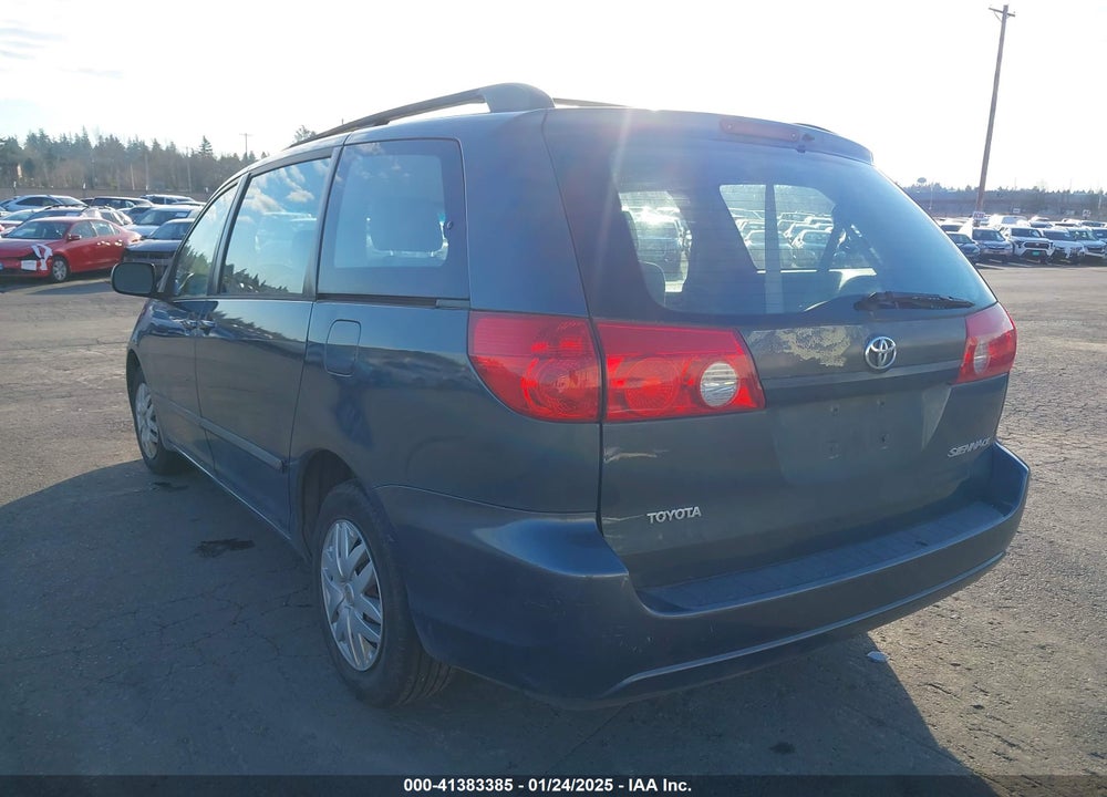 2007 TOYOTA SIENNA CE VIN: 5TDZK23C47S096161