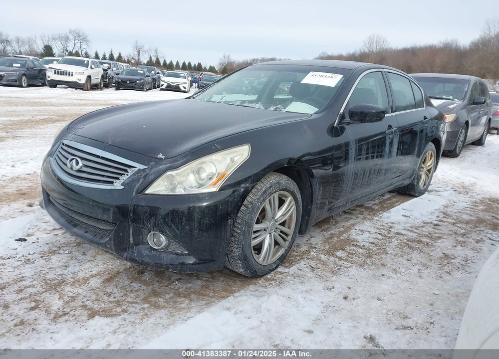 2011 INFINITI G37X VIN: JN1CV6AR6BM352609