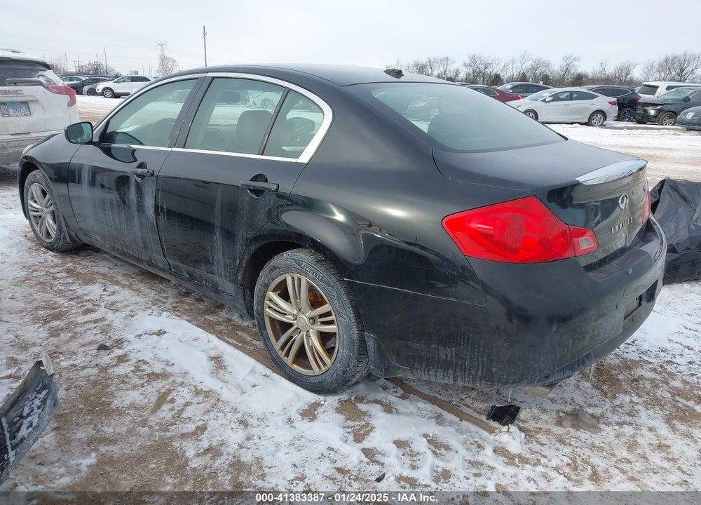 2011 INFINITI G37X VIN: JN1CV6AR6BM352609