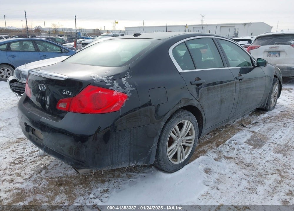 2011 INFINITI G37X VIN: JN1CV6AR6BM352609