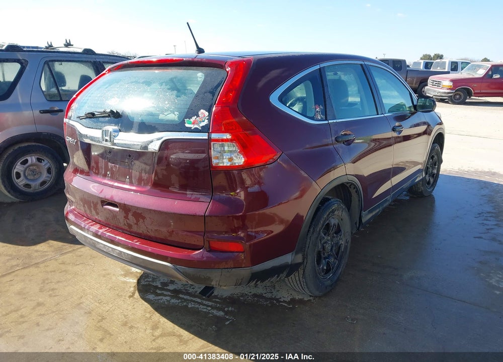 2015 HONDA CR-V LX VIN: 2HKRM3H32FH553207