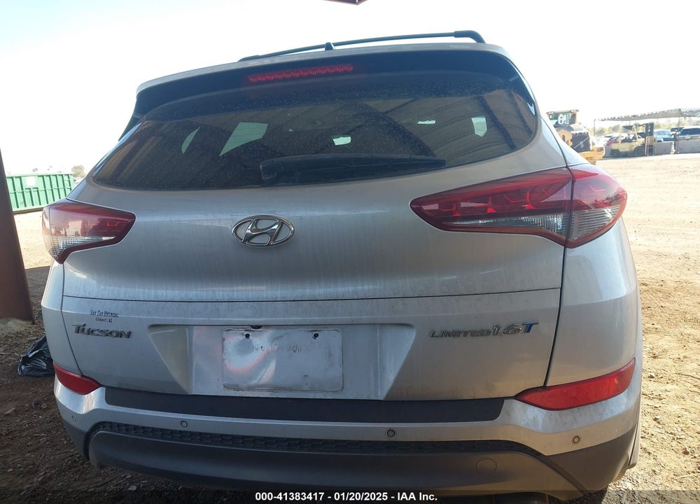 2016 HYUNDAI TUCSON LIMITED VIN: KM8J33A21GU151232