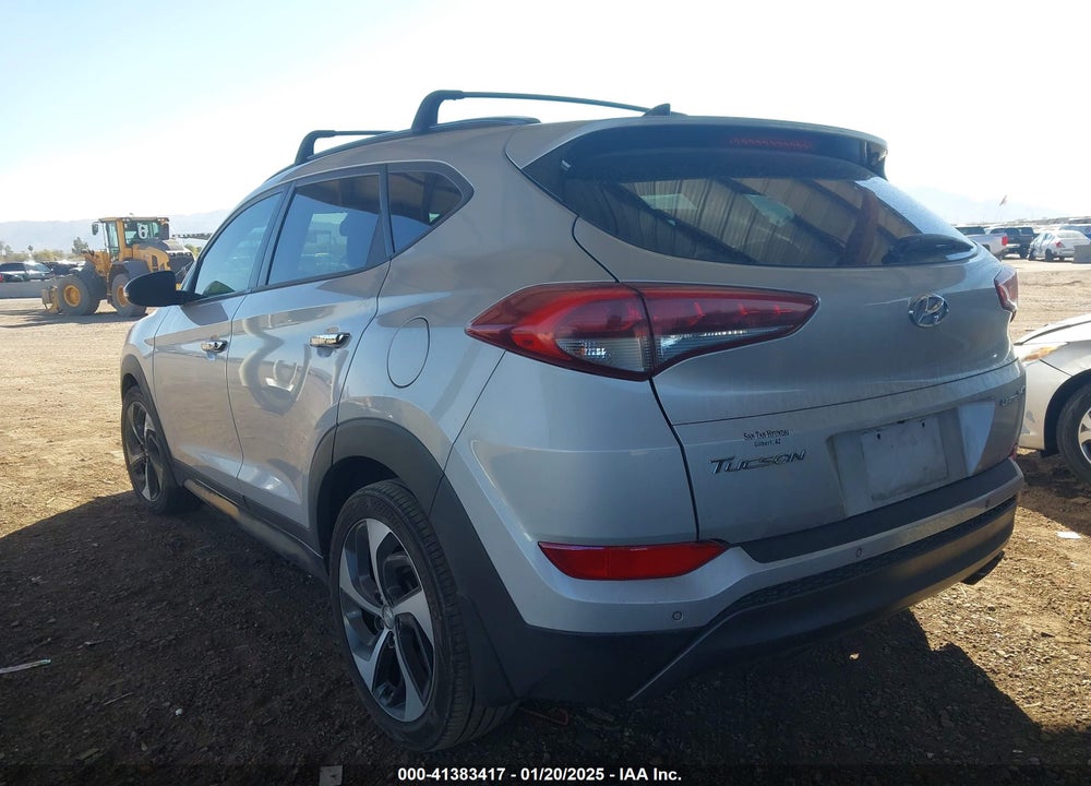2016 HYUNDAI TUCSON LIMITED VIN: KM8J33A21GU151232