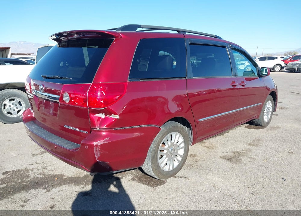 2008 TOYOTA SIENNA LIMITED VIN: 5TDZK22C38S221122