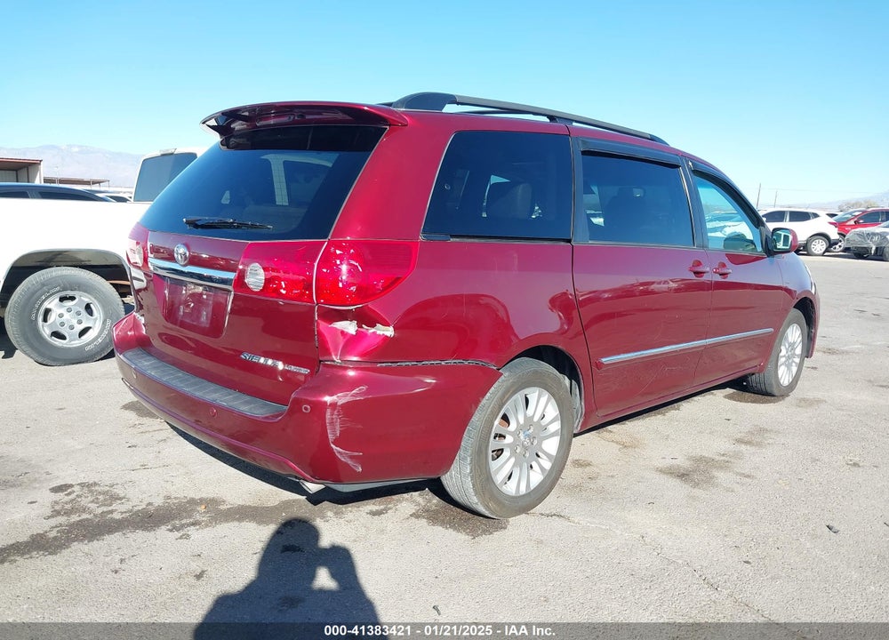 2008 TOYOTA SIENNA LIMITED VIN: 5TDZK22C38S221122