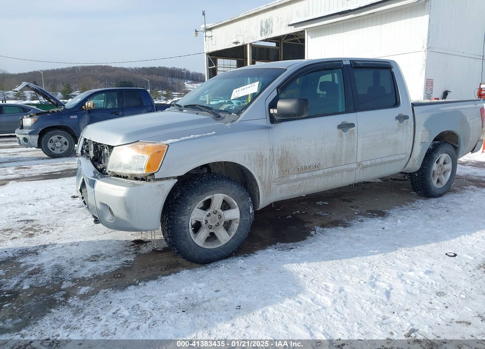 2008 NISSAN TITAN VIN: 1N6AA07C68N344736