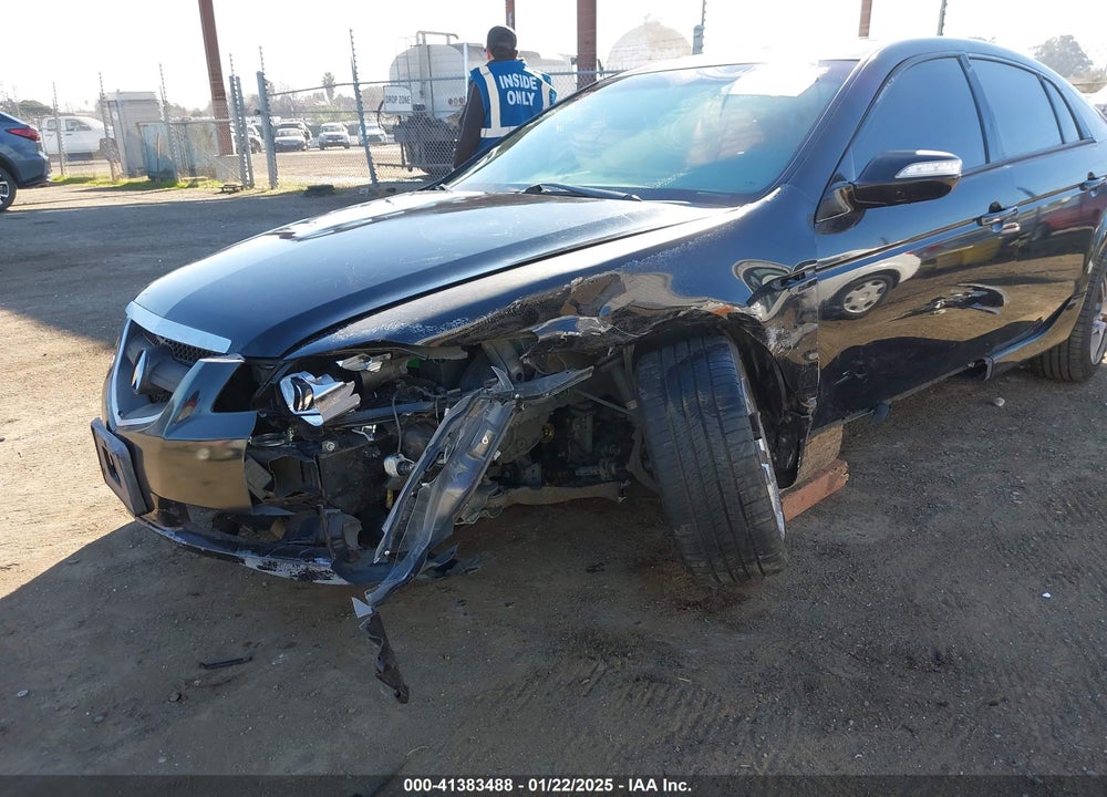 2008 ACURA TL 3.2 VIN: 19UUA662X8A009743
