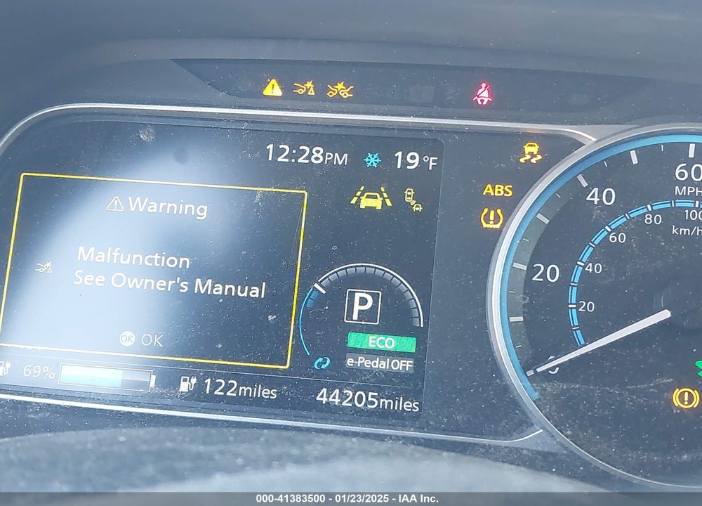 2022 NISSAN LEAF VIN: 1N4BZ1CV6NC552738